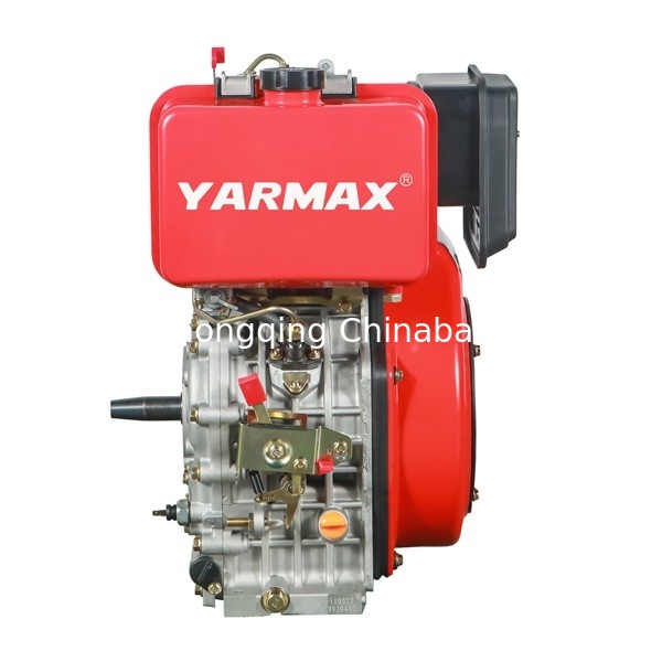 11.8HP 8.1kW 공랭식의 디젤 엔진 단기통 4 타격 195F YARMAX 디젤 엔진